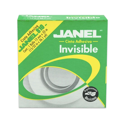 Cinta Janel Invisible T-810 18 mm x 33 m en caja