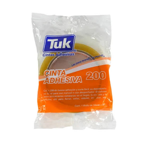 Cinta Adhesiva Tuk Corte Fácil T-200 24 mm x 65 m