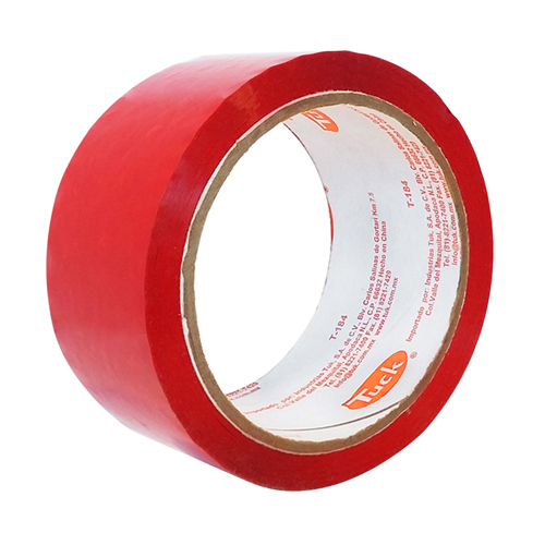 Cinta Para Empaque Tuk T-184RO 48 mm x 50 m, Rojo