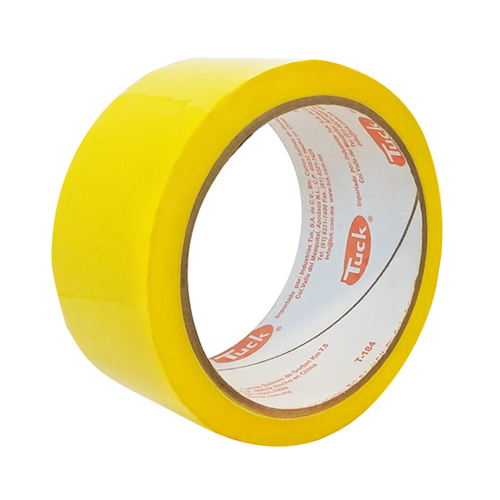 Cinta Para Empaque Tuk T-184AM 48 mm x 50 m, Amarilla