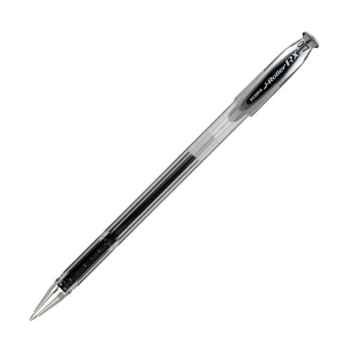 Bolígrafo Zebra J-Roller, Color Negro, (1 Pieza)
