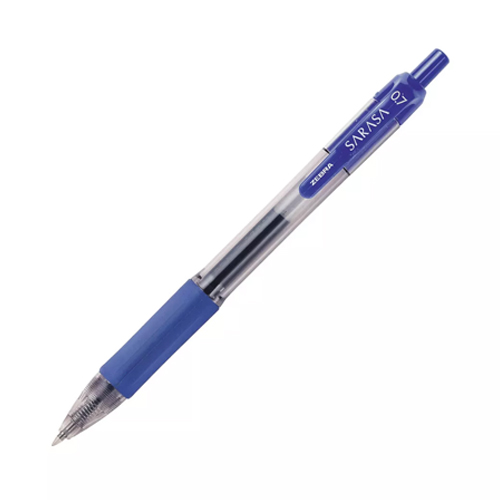 Bolígrafo Zebra Sarasa Gel Retráctil 0.7 Azul 8801