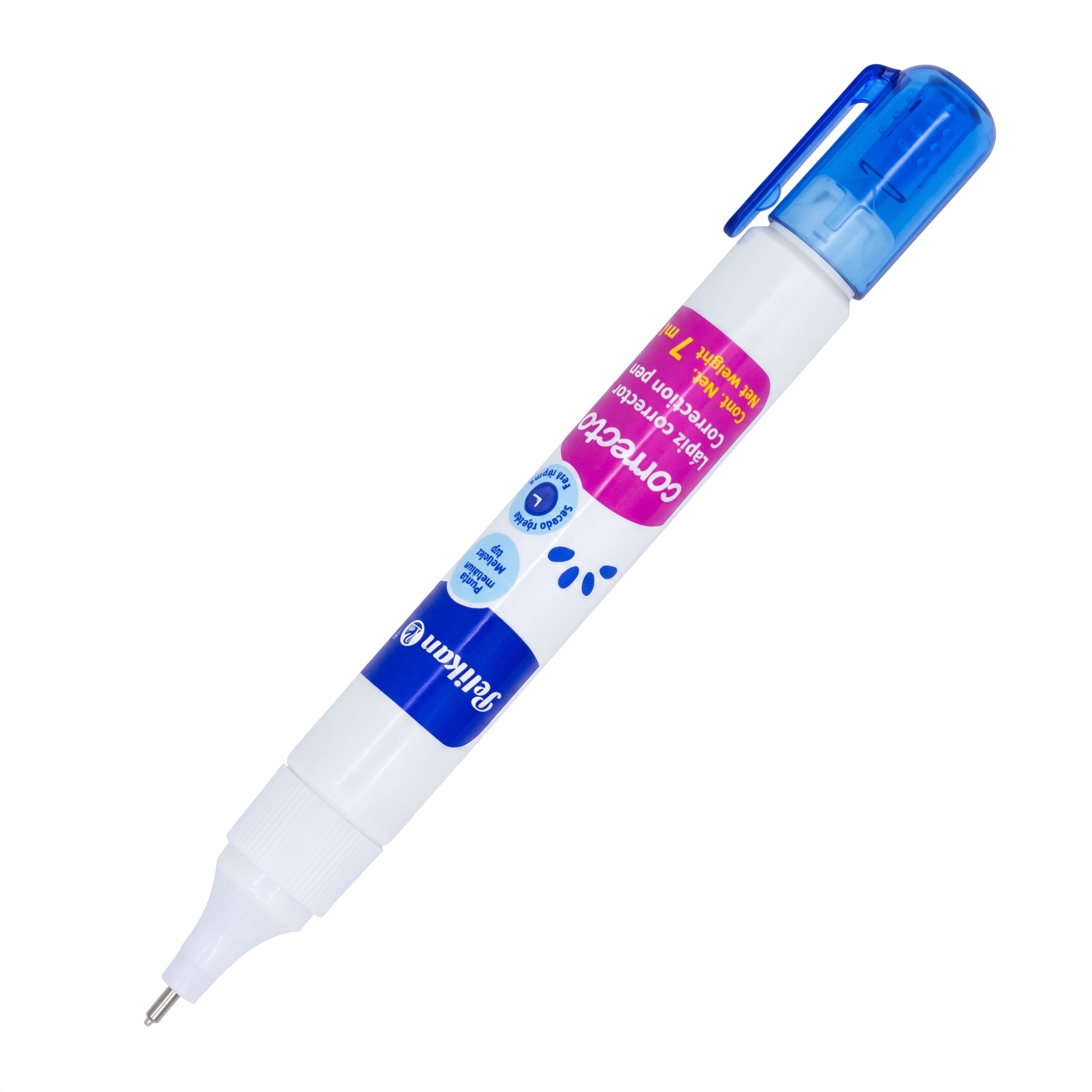 Corrector Pelikan Tipo Pluma Correcto 7 ml, 1 pieza