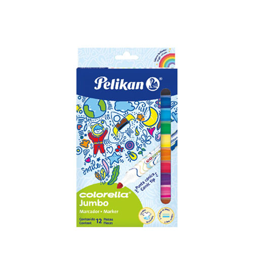 Marcadores Colorella Pelikan, Con 12 Piezas, (1 Paquete)