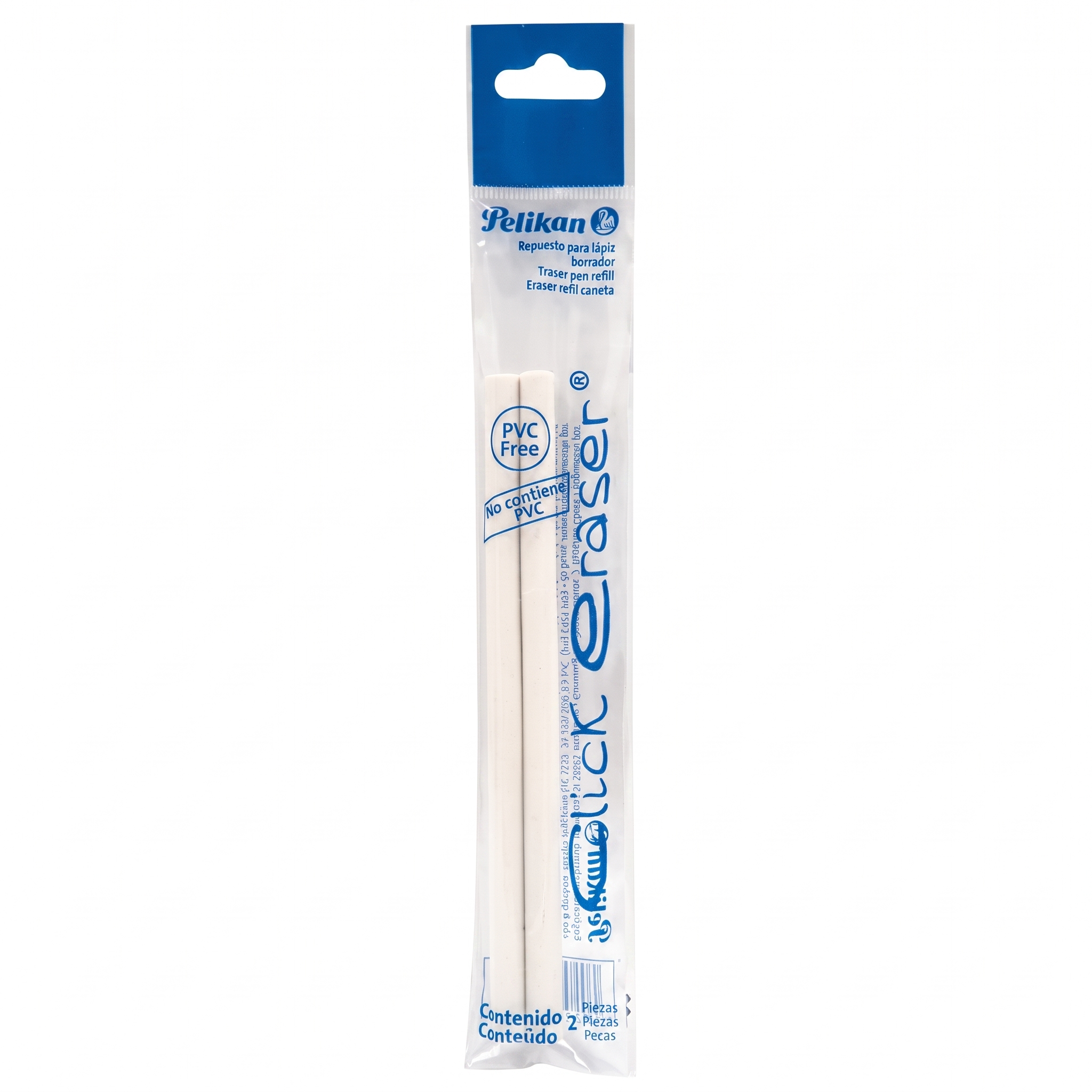 Repuesto para Borrador Pelikan Click Eraser, Sobre con 2 Piezas