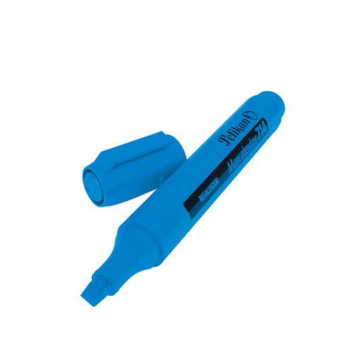 Marcador Fluorescence Pelikan, Color Azul, Mod. 714, (1 Pieza)