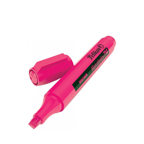 Marcador Fluorescente Pelikan, Color Rosa, Mod. 714, (1 Pieza)