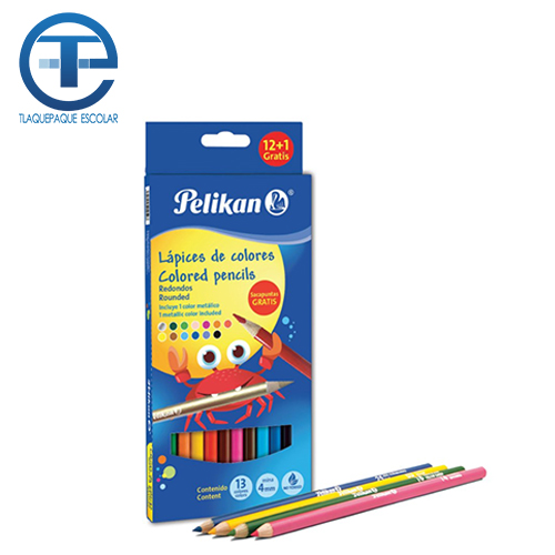 Colores Pelikan C/12 Colores Largos (1 Caja)