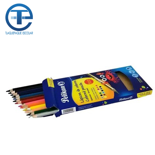Colores Pelikan C/12 Colores Largos (1 Caja)