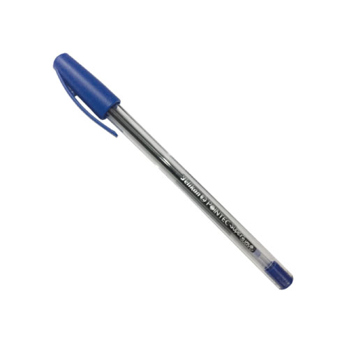 Bolígrafo Pelikan Pointec, Punto Mediano, Color Azul (1 Pieza)