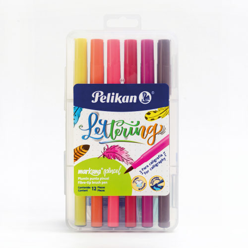 Plumón Pelikan Markana, C/12, (1 Caja)