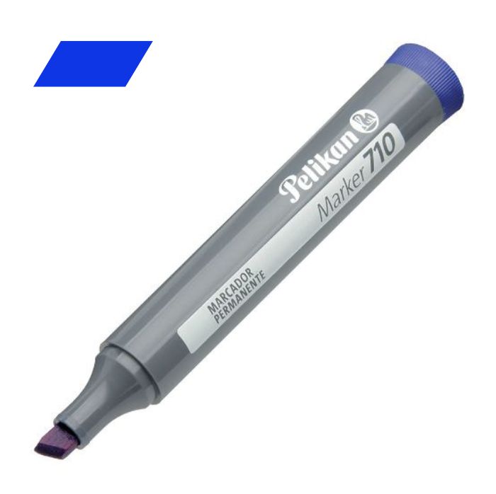 Marcador Permanente Pelikan 710 Azul (1 Pieza)