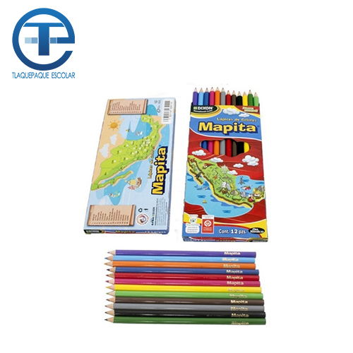 Colores Dixon Mapita C/12 Largos (1 Caja)