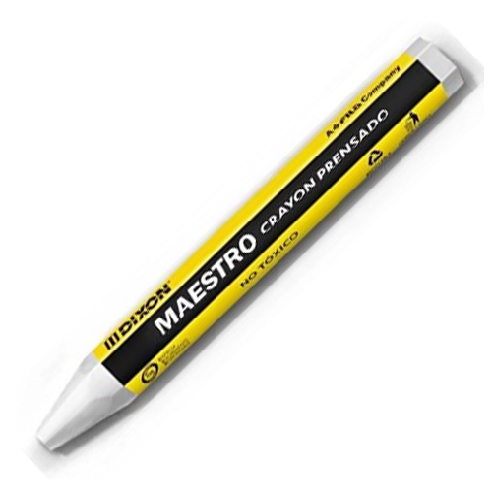 Crayón Dixon Maestro Blanco Pza. 1993