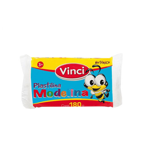 Plastilina Vinci, 180 Gramos, Azul Claro,(1 Barra)
