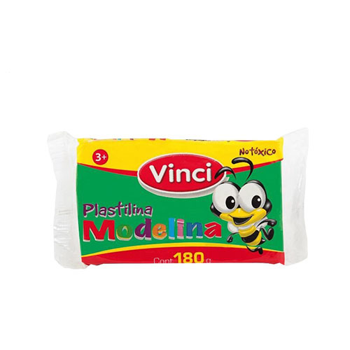 Plastilina Vinci, 180 Gramos, Verde Obs,(1 Barra)