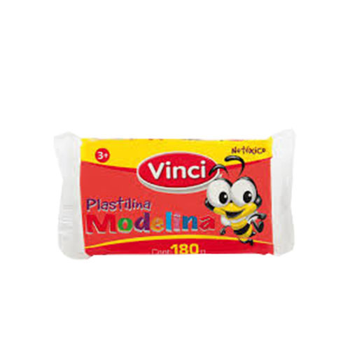 Plastilina Vinci, 180 Gramos, Rojo,(1 Barra)