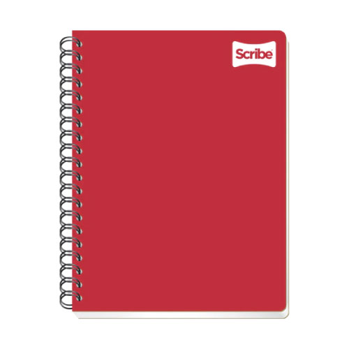 Cuaderno Scribe Profesional, Con Espiral, c/100H, Raya