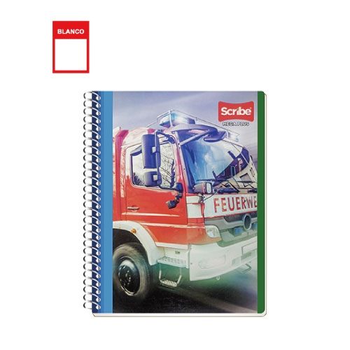 Cuaderno Scribe Forma Francesa, c/100H, Blanco