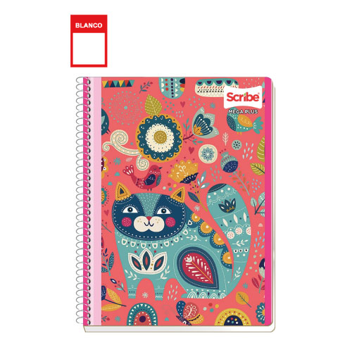 Cuaderno Scribe Profesional, c/100H, Blanco