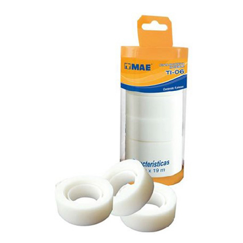 Cinta Mae Invisible Tubo con 6 piezas TI-06