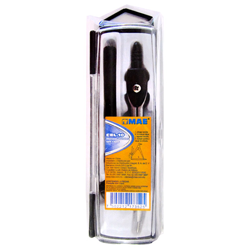 Compas Mae, Escolar, Modelo: CEL-10, (1 Pieza)