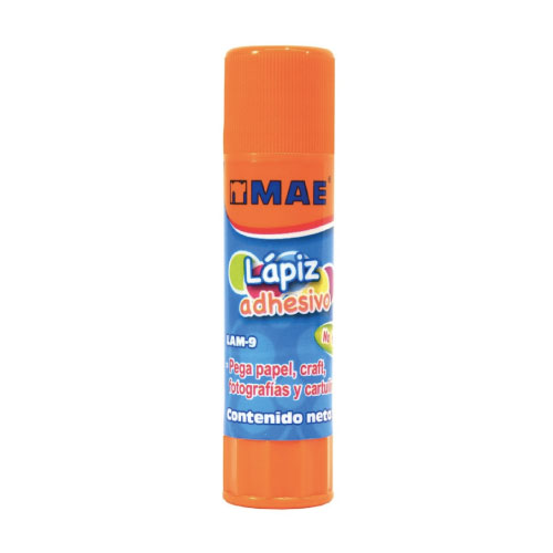 Lápiz Adhesivo MAE, 9 Gramos, (1 Pieza)