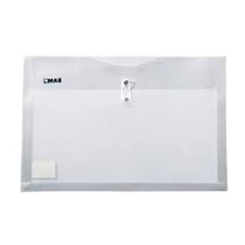 Sobre Mae Plástico, Con Hilo Polipropileno, Tamaño Carta, Transparente, (1 Pieza)