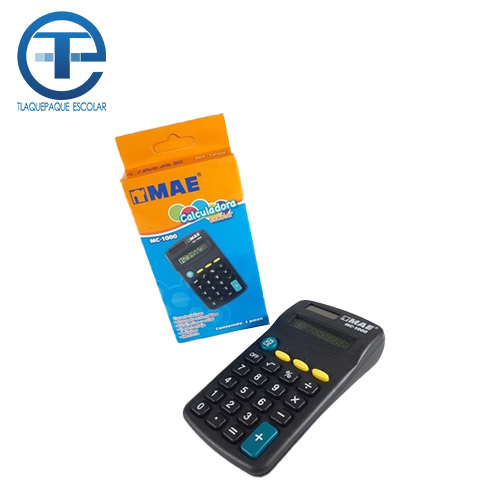 Calculadora MAE Escolar, Modelo MC1000, (1 Pieza)