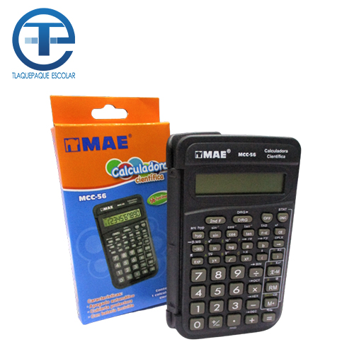 Calculadora MAE Científica, Modelo MCC56, (1 Pieza)