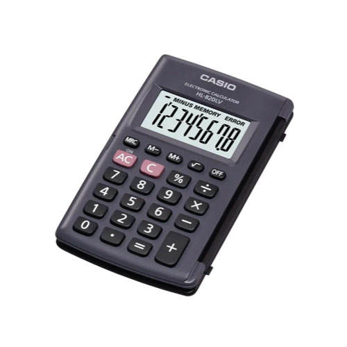 Calculadora Casio, HL820LV, Portátil, (1 Pieza)