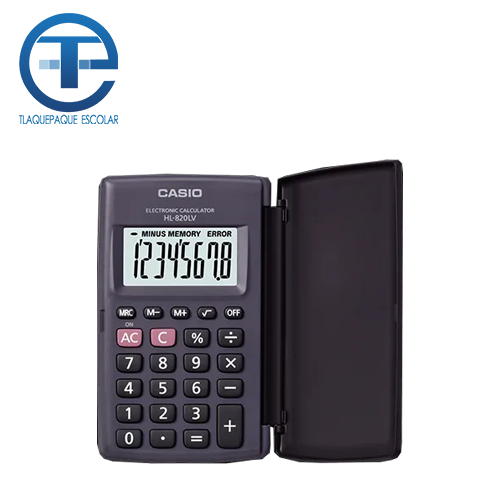 Calculadora Casio, HL820LV, Portátil, (1 Pieza)