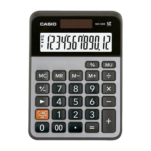 Calculadora Casio, Modelo MX120BSMC, (1 Pieza)