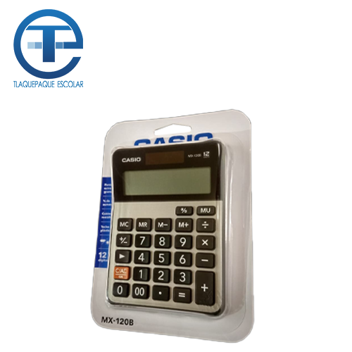 Calculadora Casio, Modelo MX120BSMC, (1 Pieza)