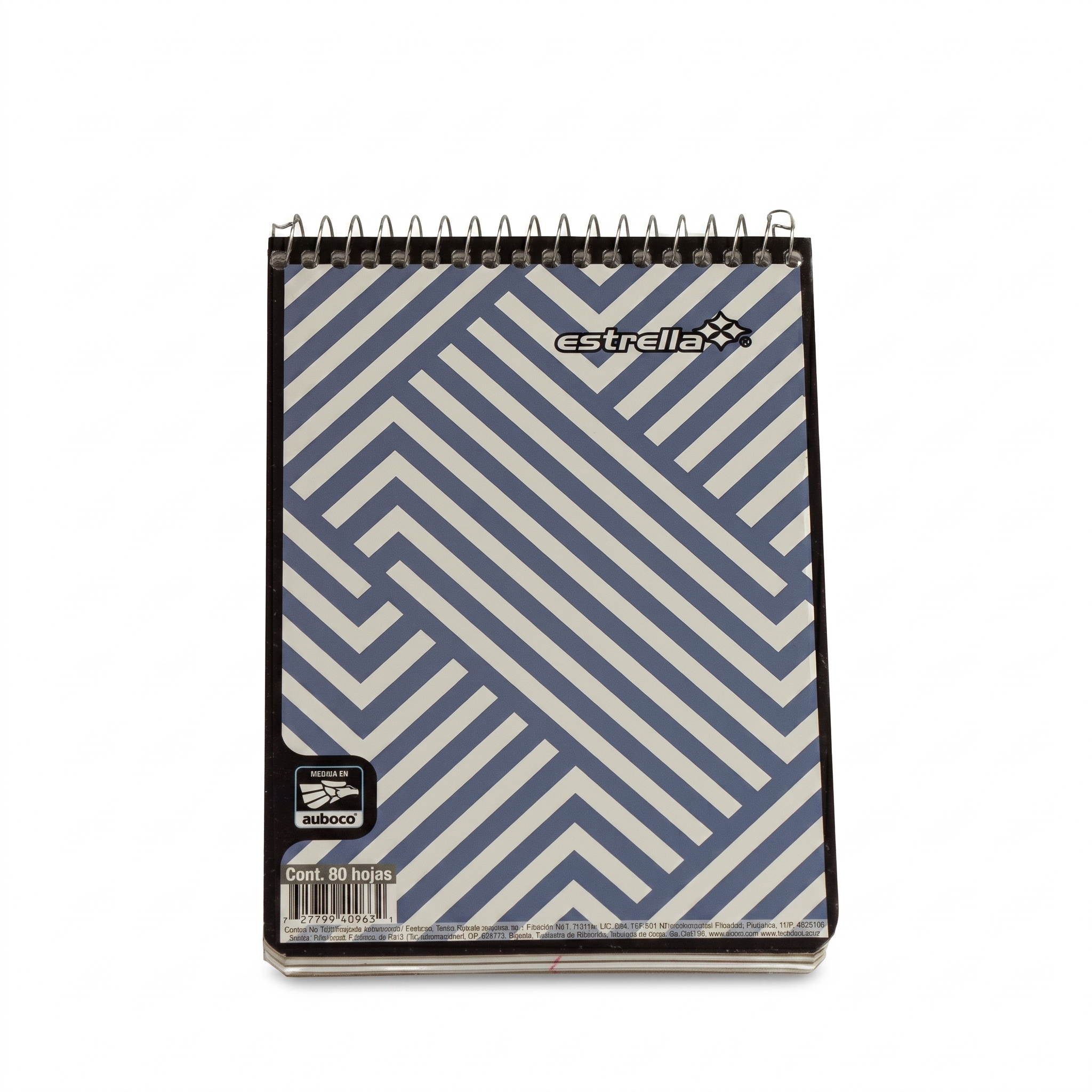 Libreta Estrella Para Taquigrafia Corta Con Espiral (1 Pieza)