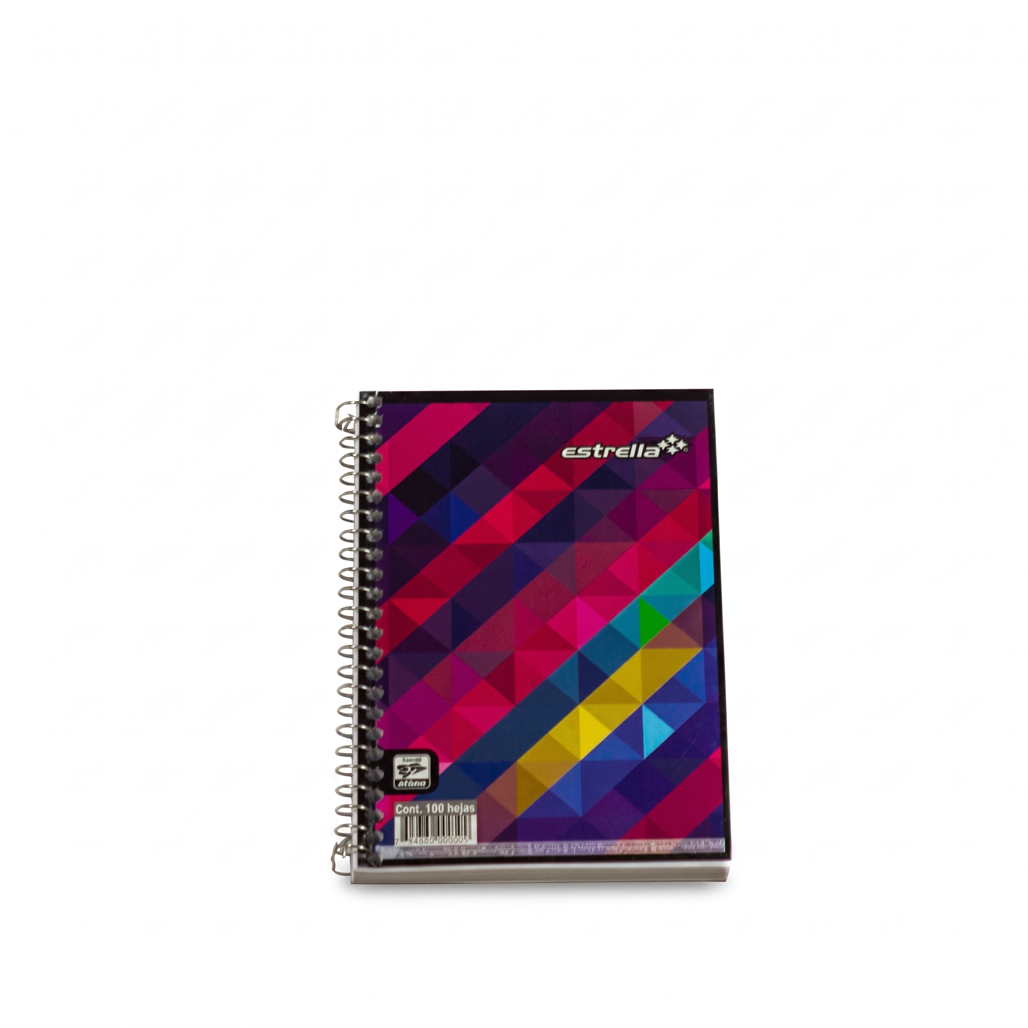 Libreta Estrella 18 Con Espiral 100 Hojas Raya (1 Pieza)