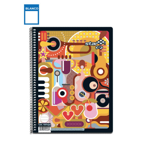 Cuaderno Estrella Profesional, c/100H, Blanco