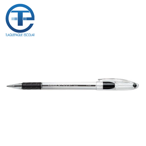 Bolígrafo Pentel RSVP, BK90, Ergonómico, Color Negro, (1 Pieza)
