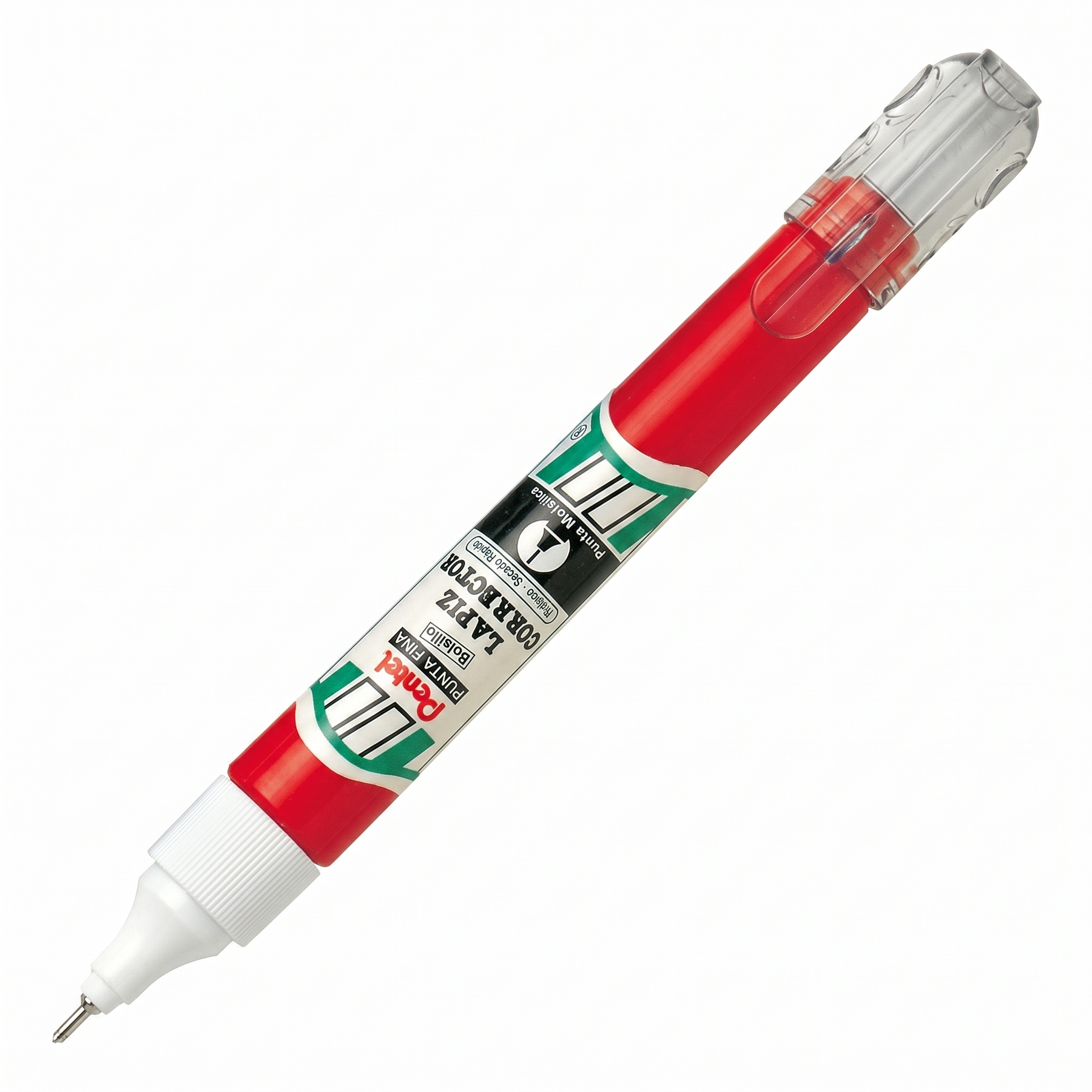 Corrector Pentel Tipo Pluma ZL63-W 7 ml, 1 pieza