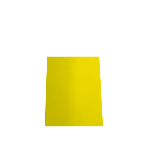 Papel Cartoncillo Medida 50x70 Color Canario (1 Pieza)