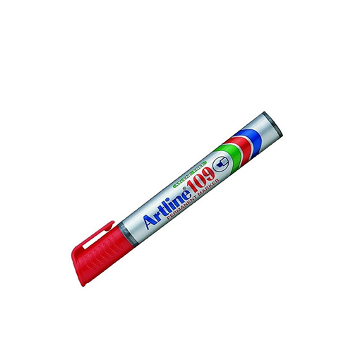 Marcador Permanente Artline 109, Rojo, (1 Pieza)