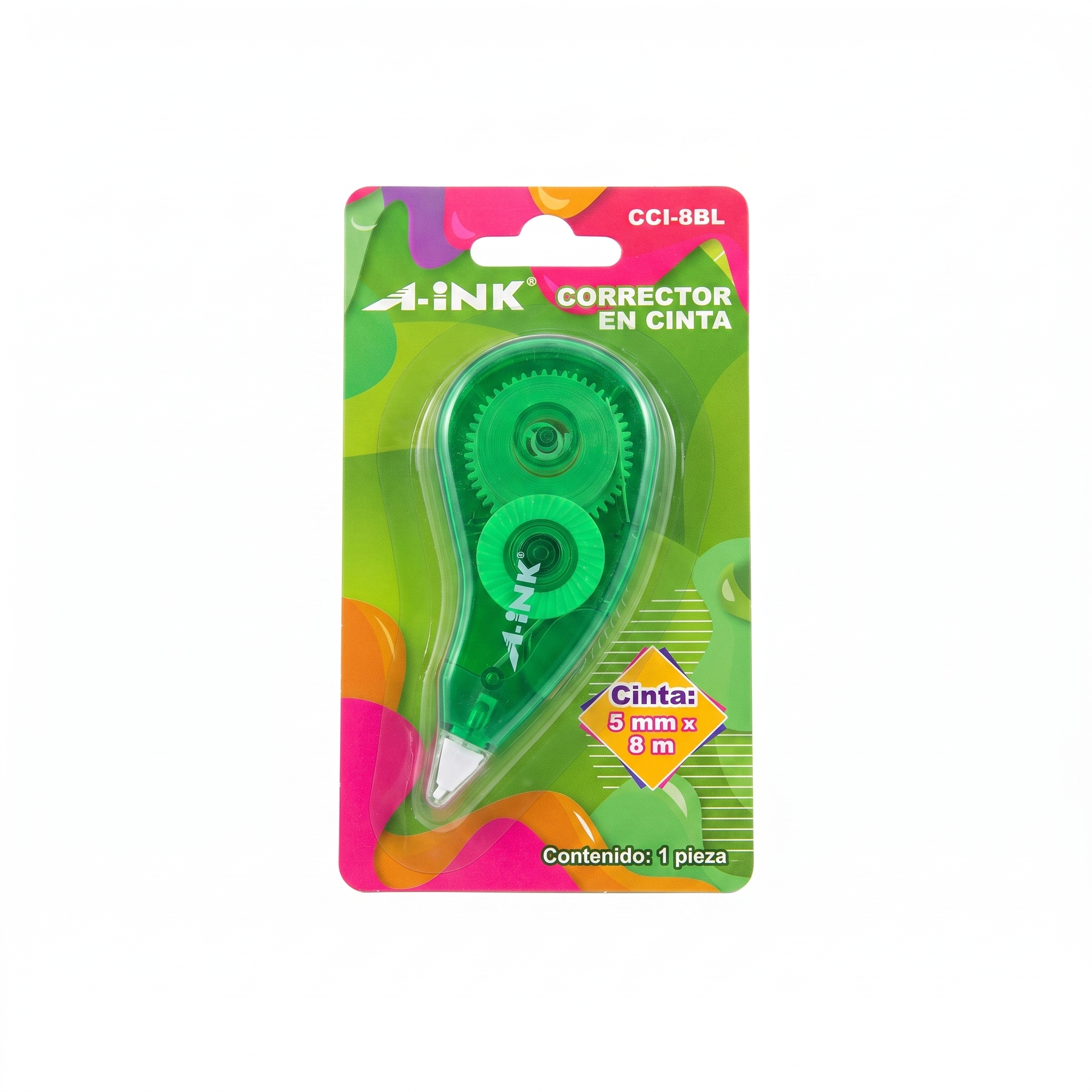 Corrector A-Ink en Cinta CCI-8BL 5 mm x 8 m