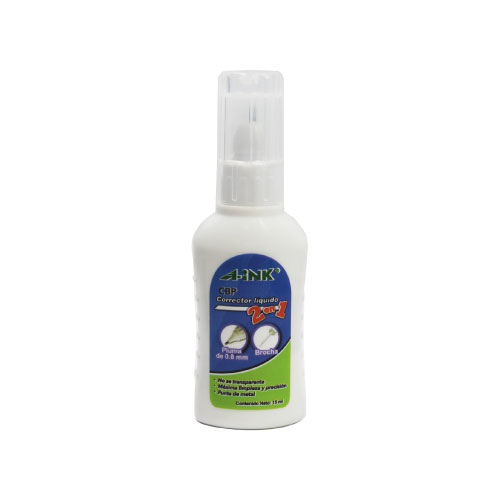 Corrector A-Ink, 2 en 1, 15 Ml, (1 Pieza)