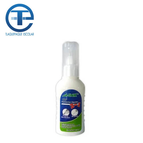 Corrector A-Ink, 2 en 1, 15 Ml, (1 Pieza)