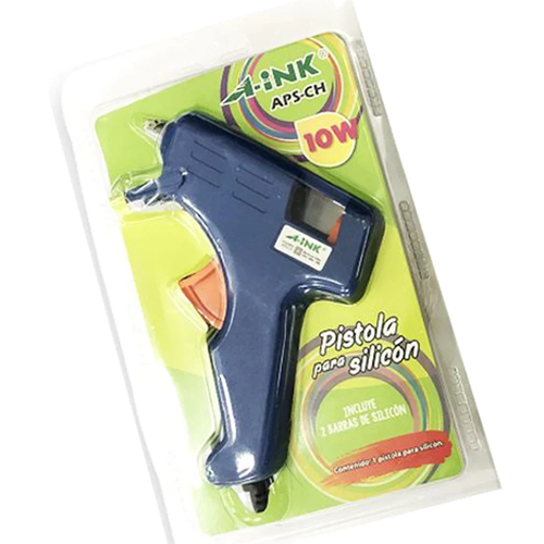 Pistola para silicón, A-ink, Modelo: APS-CH1CHICA, 1 Pieza.