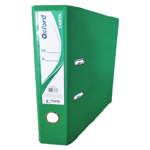 Registrador Oxford T/C Verde 87473X, (1 pieza)