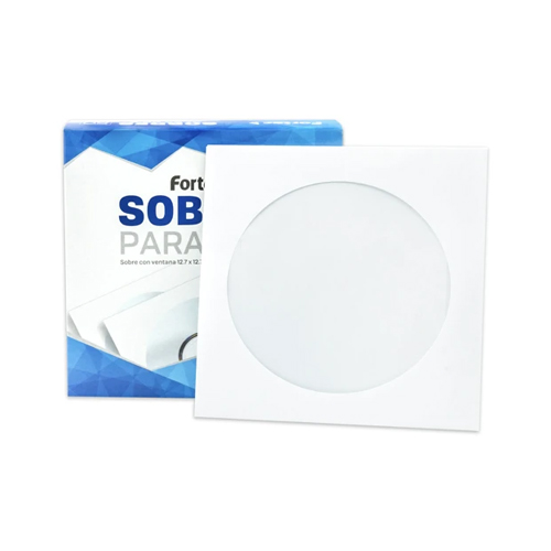 Sobre Fortec Para CD con Ventana SCD01 1 Pieza