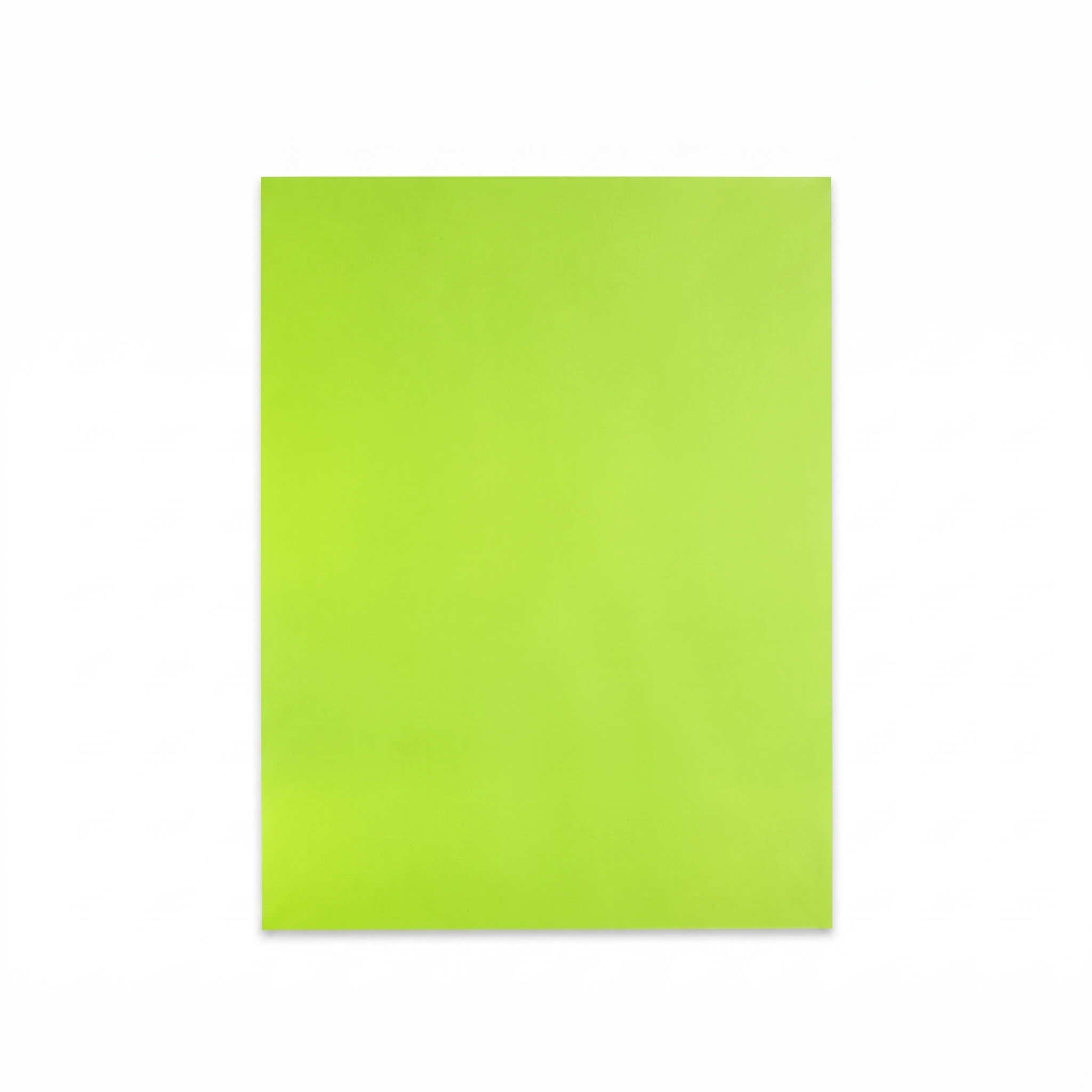 Hoja Supra Bright, Tamaño Carta, C/100, #4, Electric Green, (1 Pieza)