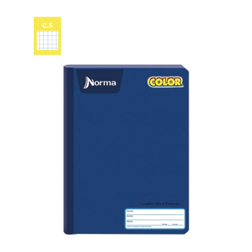 Cuaderno Norma Color 360, c/100H, Cuadro Chico