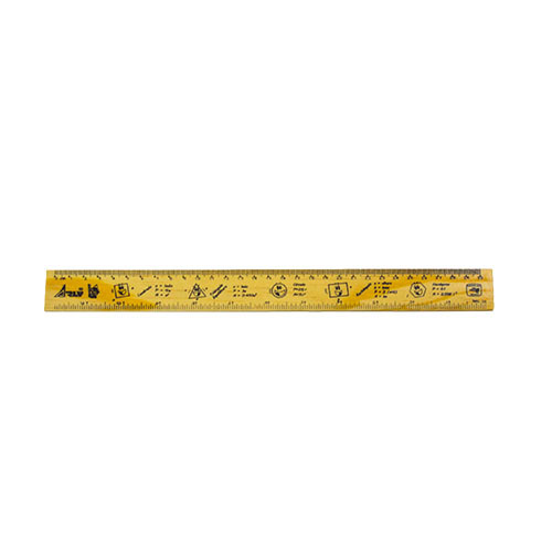 Regla De Madera 30 Centímetros Arly (1 Pieza)